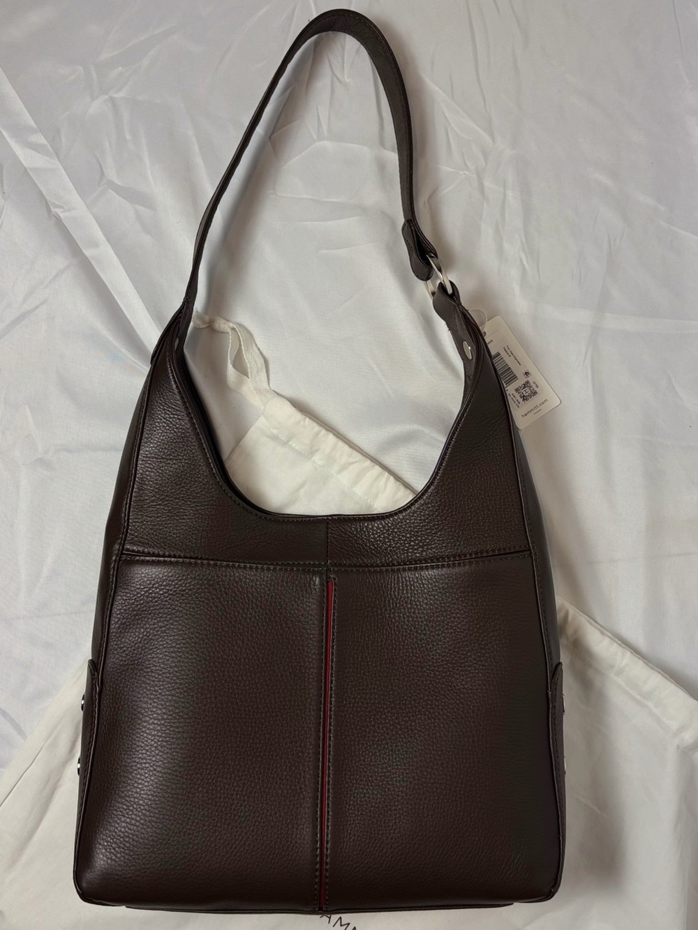 Hammitt Tim Hobo Bag - Pebble Leather Espresso - New with Tags